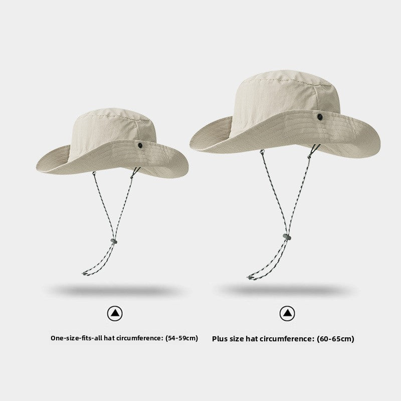 Foldable UPF50+ Bucket Hat — Off-White