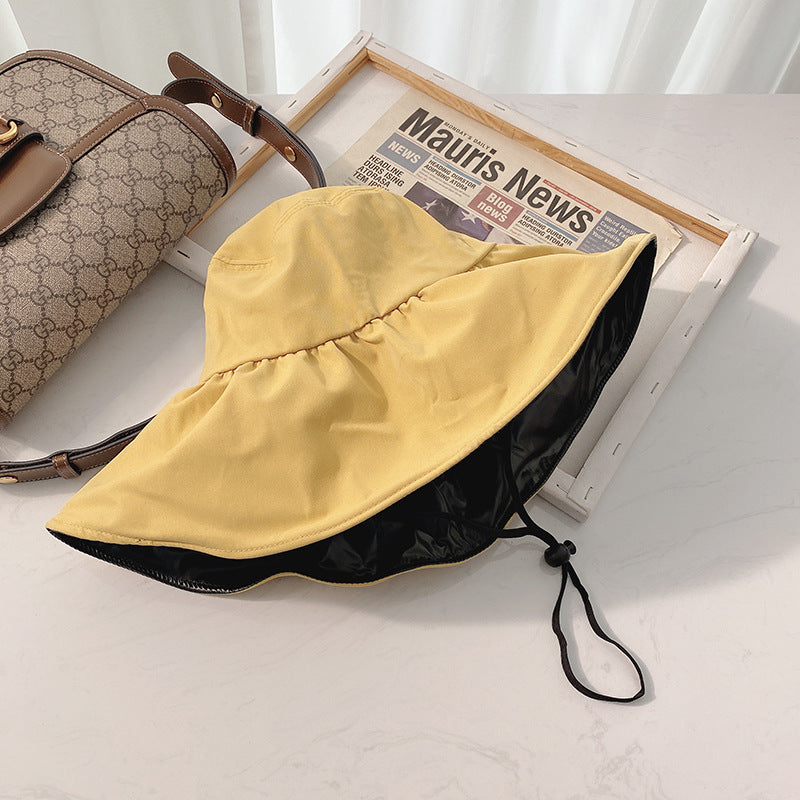 Women's UPF50+ Sunshade Hat — Yellow