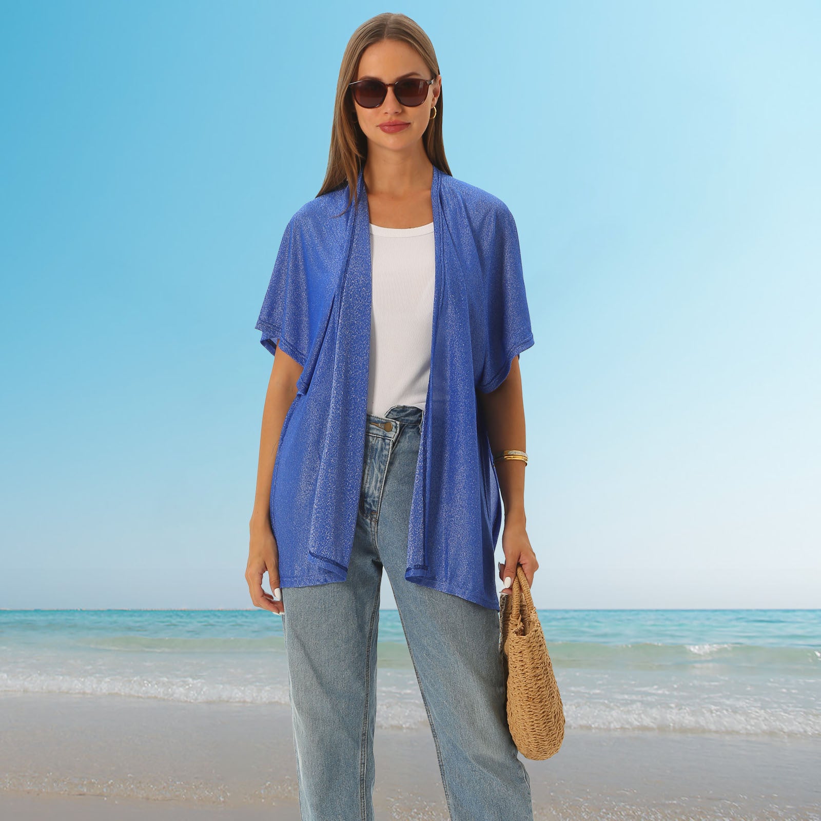 Women's UPF50+ Beach Cardigan
