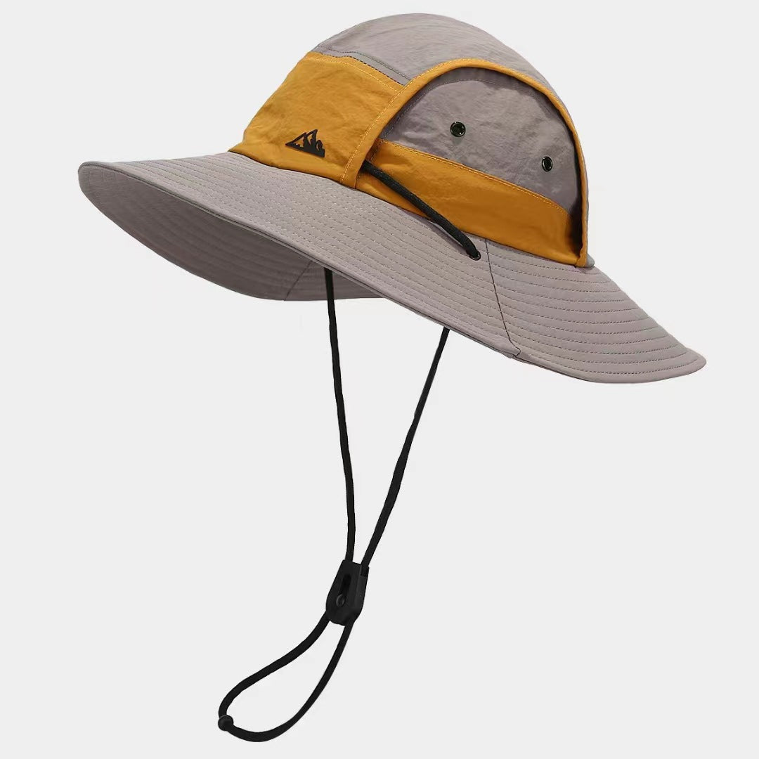 Men's UPF50+ Fisherman Hat — Light Gray