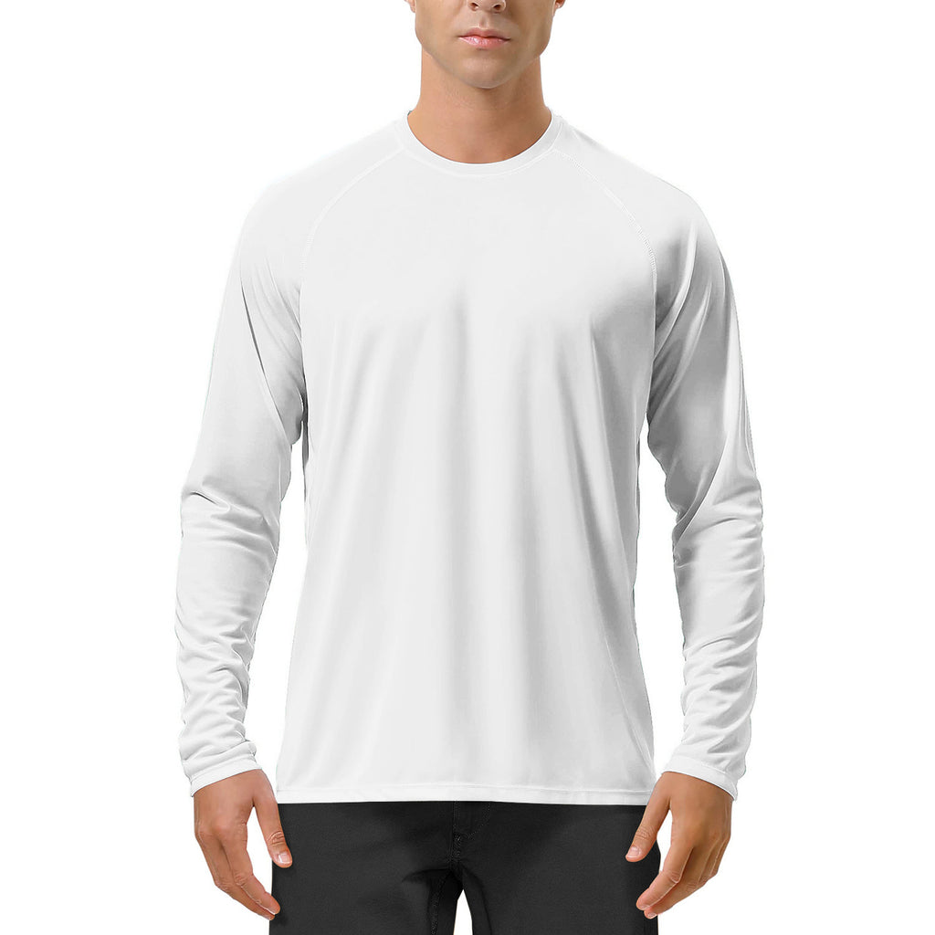 Men's Pro-Stretch UPF50+ Sun Shirt — White
